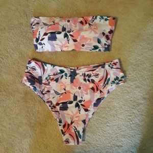 2 pc Floral Print Bikini